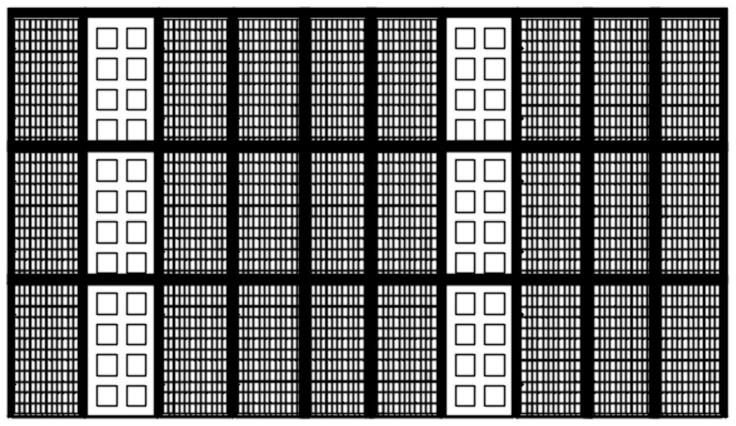 一种发电建材屋顶采光带的制作方法