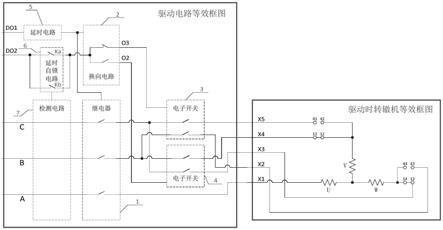 带缺相保护的转辙机驱动电路的制作方法