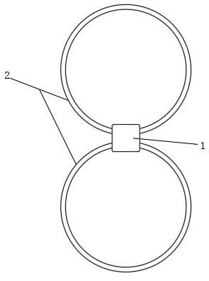 一种用于手环的连接扣结构的制作方法