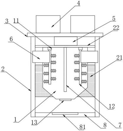 一种高分子塑胶百叶窗制备的高速混合设备的制作方法