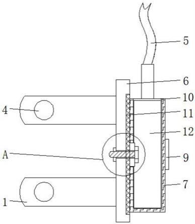 一种ABS防抱死系统传感器防护装置的制作方法