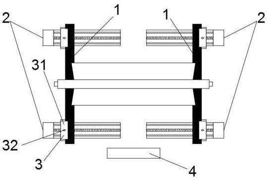 高精度微凹版涂布桥段在线调节装置的制作方法
