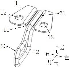 一种背门锁销总成及车辆的制作方法