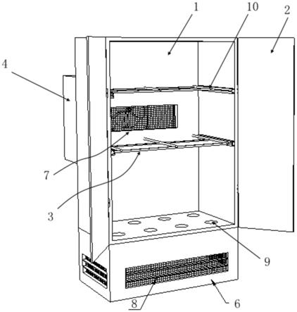 一种防尘散热的网络机柜的制作方法