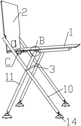 一种新型便携折叠式垂钓椅的制作方法