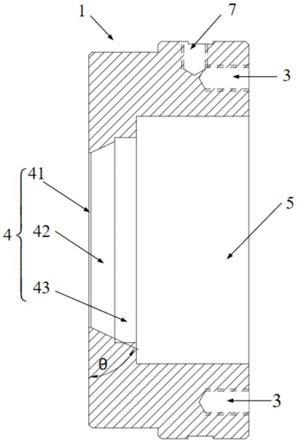 一种用于安装挤压模具的模套的制作方法