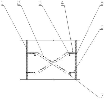 一种钢结构建筑中预制楼梯的制作方法