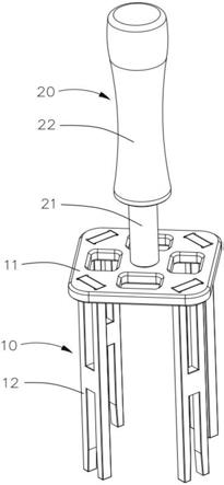 振子塑胶件按压工装的制作方法