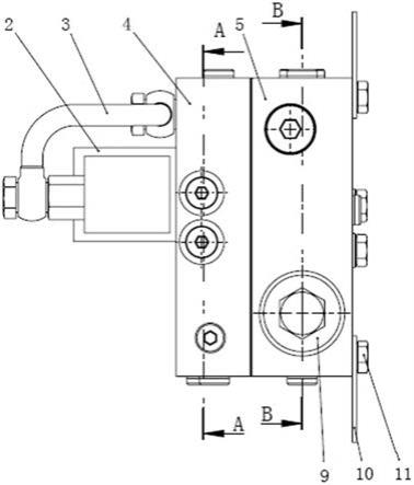 一种模块式带自锁的液压控制阀的制作方法