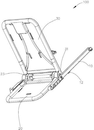 可翻转折叠的座椅及婴童车的制作方法