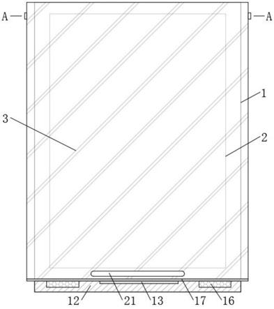 一种数控机床用自防护型操作面板的制作方法