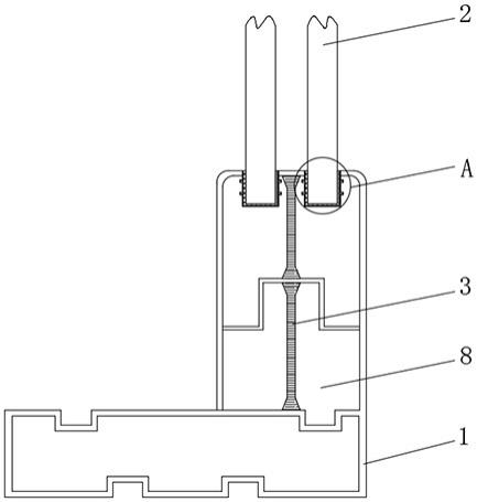 新型中空隔热性断桥铝的制作方法