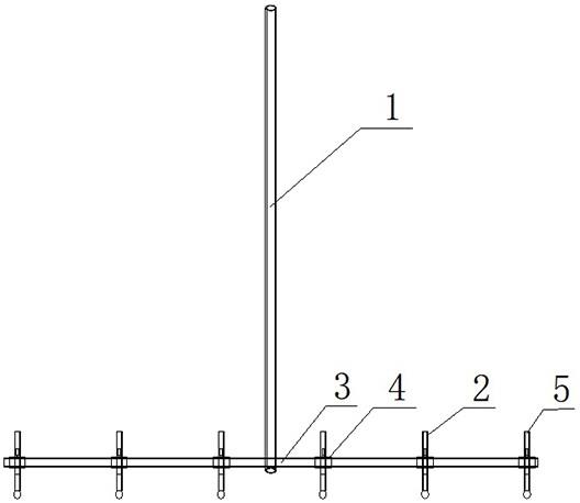 一种可调节式建筑钢筋间距画点装置的制作方法