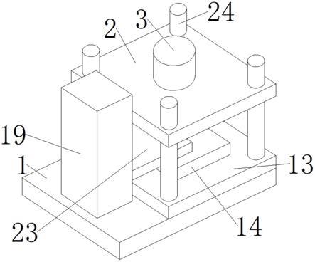 一种五金配件废料冲出模具结构的制作方法