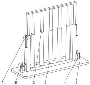 一种高度可调的建筑施工用防护栏的制作方法