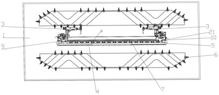 一种一轨双机液压盖梁骨架焊接装置的制作方法