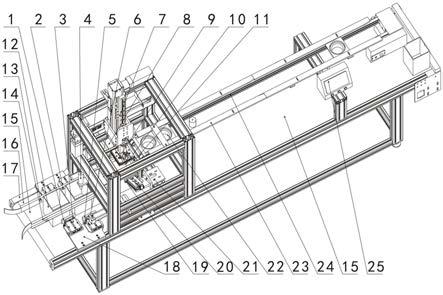 用于组装包装盒内底座的全自动组装系统的制作方法
