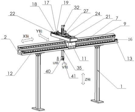 一种基于斜面支撑的直驱式高速大行程桁架机器人的制作方法