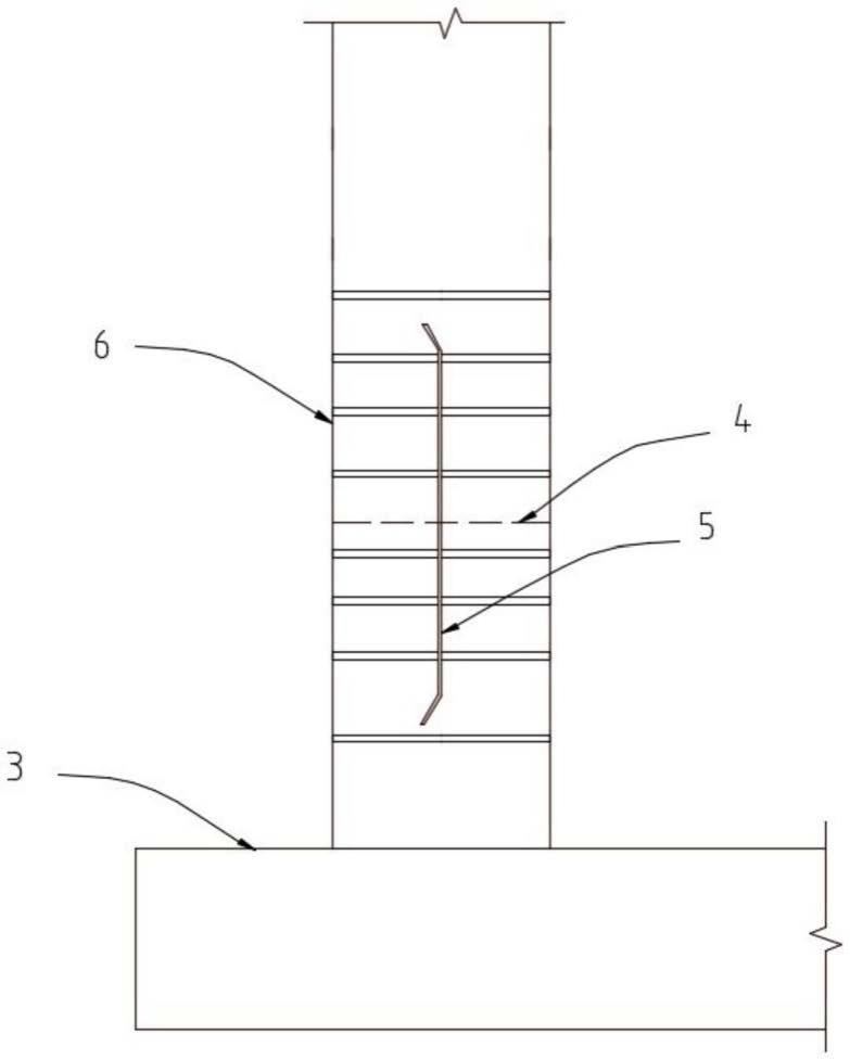 一种用于地下室外墙柱箍筋与止水钢板的连接方法与流程