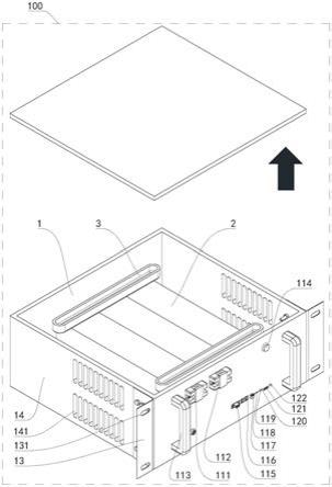 锂电池组箱体结构的制作方法