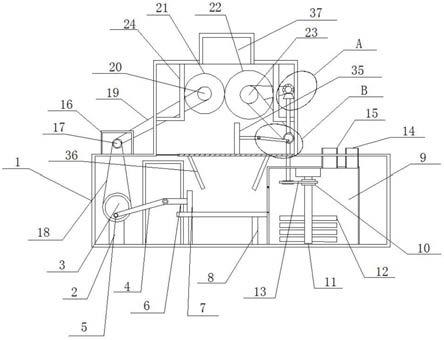 一种园林绿化中建筑垃圾资源化利用装置的制作方法