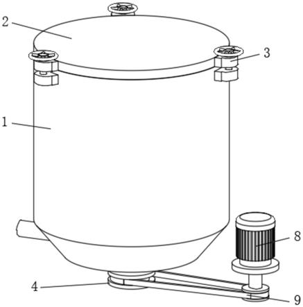 一种盾构同步注浆材料储浆罐的制作方法