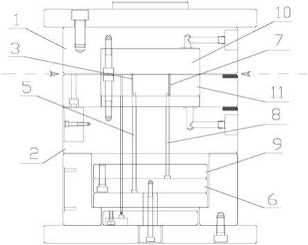 笔记本键盘键帽模具的制作方法