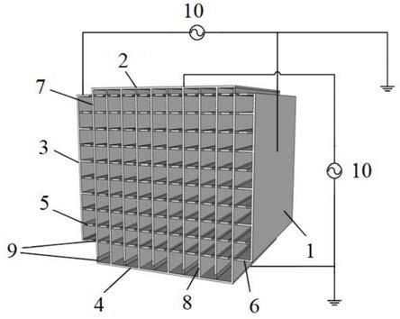 一种双栅格面式均匀离子体发生器件及其制备方法与流程