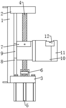一种钛合金金属棒数字化加热中心点的调节装置的制作方法