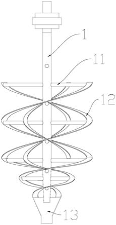 一种变螺距造粒搅拌器的制作方法