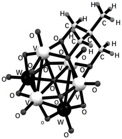 一种Lindqvist型钨钒酸三羟甲基乙烷衍生物及其制备方法和应用
