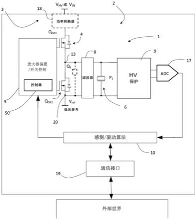 压电换能器的高分辨率感测的制作方法