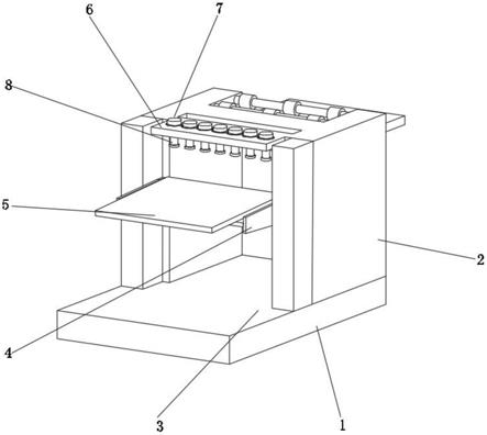一种能自动调节安装高度的给纸机的制作方法