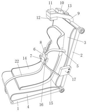 一种用于监测儿童安全的汽车智能座椅的制作方法