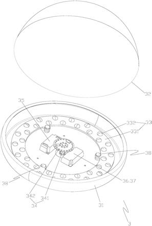 一种具有感应功能的吊扇灯的制作方法