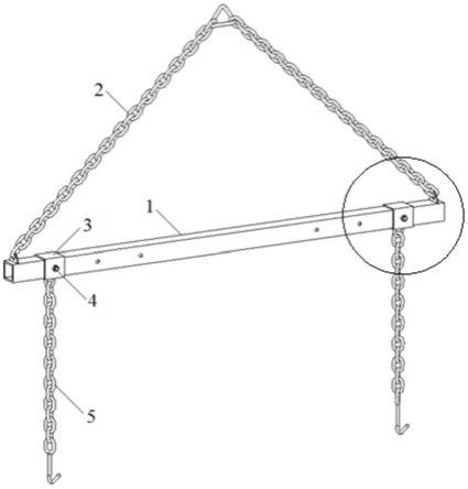 一种用于辅助大型模板起吊的简易工具的制作方法