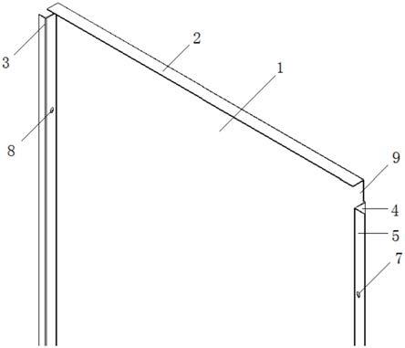 竖板结构及具有该竖板结构的柜子的制作方法