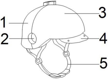 一种便于调节尺寸的体育运动用防护头盔的制作方法