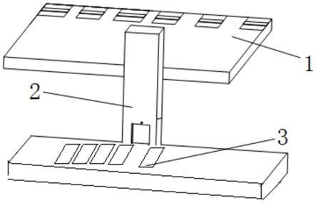 一种基于梳齿泊车机器人的屋顶停车场的制作方法