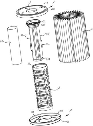 一种燃油聚结滤芯总成及燃油滤清器的制作方法