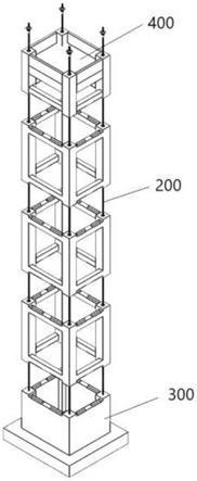 一种装配式框架结构电梯井道的制作方法