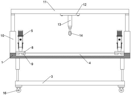 一种建筑施工用钢筋折弯装置的制作方法