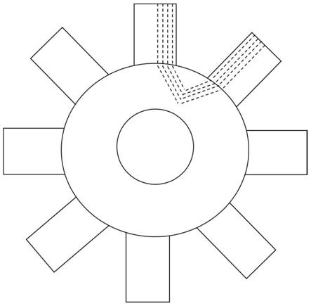 一种取向硅钢制作的电机凸极转子的制作方法