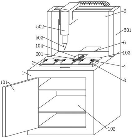 一种落地柜式自动激光焊锡机的制作方法
