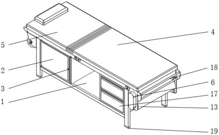 多功能电动诊疗床的制作方法