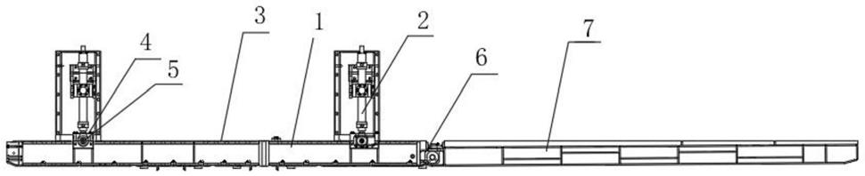 一种型钢万能轧机入口对中导向装置的制作方法
