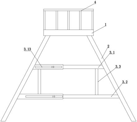 一种建筑施工用施工梯的制作方法