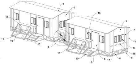 一种快装式房屋抗震用加固结构的制作方法