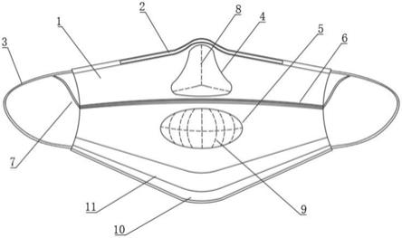 一种预防呼吸道病原体重复感染的新型口罩的制作方法