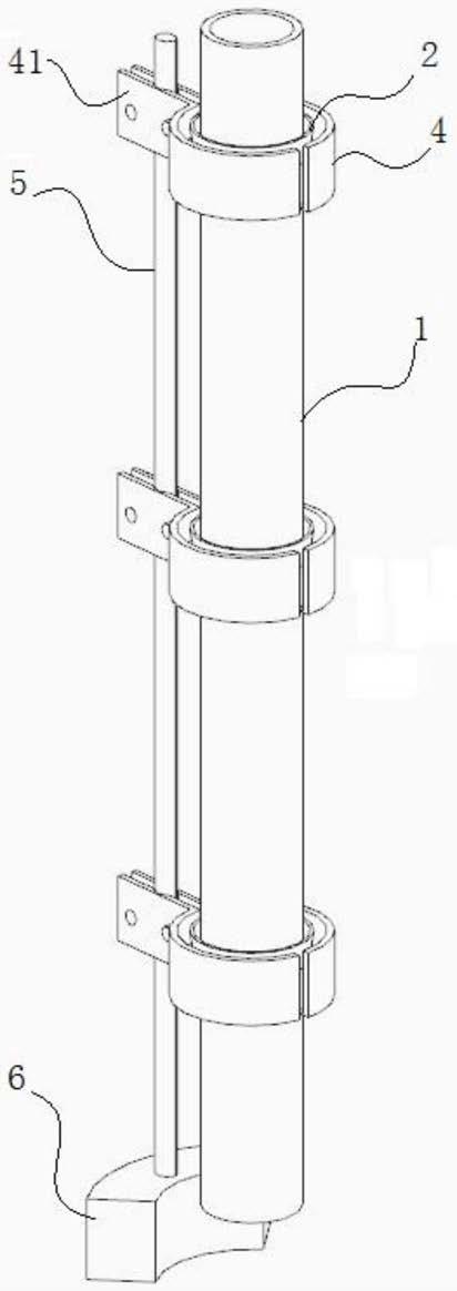一种玻璃层析柱支撑支架的制作方法